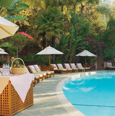 Pool at the Bel-Air Hotel